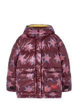 THE ANIMALS OBSERVATORY - Lemur Kid Puffer Jacket Maroon - Striukė - Burgundiška splava