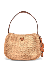 GUESS - Ofelia Hobo Shoulder Bag - Rankinė - Smėlio