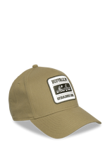 New Era - Oval Patch Linen Eframe Newer - Kepurė - Chaki spalva