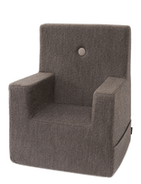 By KlipKlap - By Klipklap Kk Kids Chair Xl - Brown Bouclé W. Sand - Kėdės ir taburetės - Ruda