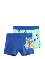 Lindex - 2-Pack Bluey Boxer Shorts - Apatinės kelnaitės - Oranžinė