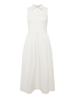 ICHI - Ihmonna Polo Dr - Marškininė suknelė - Balta