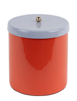 Present Time - Storage Jar Double Funky Retro - Virtuvės stiklainis - Oranžinė