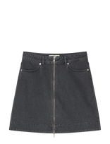 Mads Nørgaard - Luke Black Denim Riva Skirt - Džinsinis sijonas - Juoda