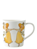 Design House Stockholm - Dandelions Mug With Handle - Kavos puodelis - Balta