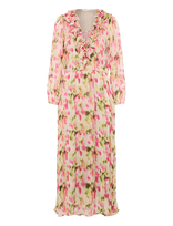 Coster Copenhagen - Dress In Floral Fade Print - Ilga suknelė - Rožinė