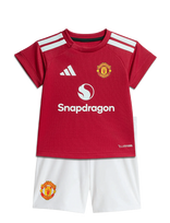 Adidas Performance - Manchester United F.c. Home Baby - Marškinėlių rinkinys trumpomis rankovėmis - Raudona