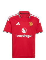 Adidas Performance - Manchester United F.c. Home Jersey Youth - Futbolo marškinėliai - Raudona