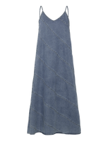 ONLY - Onldia Sl Cut Dnm Dress Yok344 Noos - Džinsinė suknelė - Mėlyna