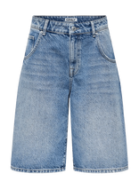 ONLY - Onlmate Reg Baggy Long Shorts Dnm Noos - Džinsiniai šortai - Mėlyna