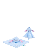 Lilo & Stitch - Simba Plush - Disney – Stitch Head With Comforter - Pliušinis žaislas - Mėlyna