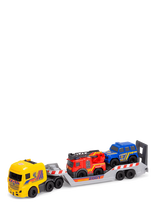 Dickie Toys - Dickie Toys Mercedes Benz Rescue Truck, 32 Cm - Policijos automobiliai - Geltona