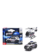 Dickie Toys - Dickie Toys Police Strike Squad - Policijos automobiliai - Balta