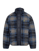 Lyle & Scott - Jacquard Sherpa Fleece - Flisinė striukė - Marga / raštuota