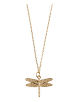 Timi Of Sweden - Dragonfly Necklace - Grandinėlė - Aukso