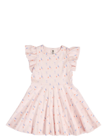 Müsli By Green Cotton - Picnic Frill S/S Swing Dress - Suknelė trumpomis rankovėmis - Rožinė