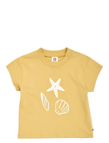 Müsli By Green Cotton - Sea Printed S/S T Baby - Marškinėliai trumpomis rankovėmis - Geltona