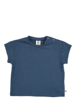 Müsli By Green Cotton - Cozy Me S/S T Baby - Marškinėliai trumpomis rankovėmis - Mėlyna