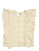 Müsli By Green Cotton - Poetry Ruffle S/S T - Palaidinės ir tunikos - Kreminė spalva