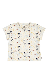 Müsli By Green Cotton - Sea S/S T Baby - Marškinėliai trumpomis rankovėmis - Kreminė spalva