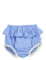 Müsli By Green Cotton - Poplin Frill Bloomers - Bliuzonas - Mėlyna