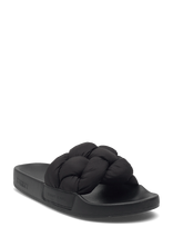 Tommy Hilfiger - Tjw Braided Slides - Baseino šlepetės - Juoda