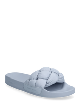 Tommy Hilfiger - Tjw Braided Slides - Baseino šlepetės - Mėlyna