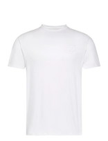 Calvin Klein - Ss Supima Emblem Logo Tee - Marškinėliai trumpomis rankovėmis - Balta