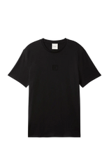 Calvin Klein - Ss Supima Emblem Logo Tee - Marškinėliai trumpomis rankovėmis - Juoda