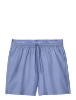 Calvin Klein - Medium Drawstring - Sportiniai maudymosi šortai - Mėlyna