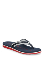 Tommy Hilfiger - Th Webbing Summer Sandal - Šlepetės - Tamsiai mėlyna