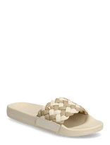Tommy Hilfiger - Th Braided Pool Slide - Baseino šlepetės - Smėlio