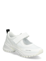 Calvin Klein - Hike Runner Slipon Mj Rips - Žemakulniai sportbačiai - Balta