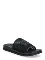 Calvin Klein - City Sandal Mule Mesh - Baseino šlepetės - Juoda