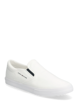Tommy Hilfiger - Vulc Core Slip On - Įmaunami sportbačiai - Balta