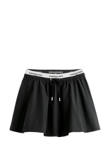 Tommy Jeans - Tjw Waistband Poplin Skirt - Sportinis sijonas - Juoda