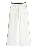 Tommy Jeans - Tjw Waistband Track Pants Ext - Plačios kelnės - Balta