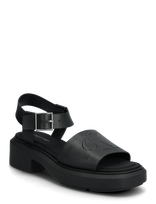Calvin Klein - Chunky Sandal Lth Mg - Platforminės basutės - Juoda
