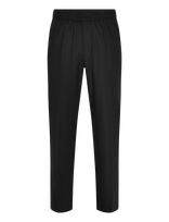 Calvin Klein - Straight Linen Pull On Pant - Lininės kelnės - Juoda