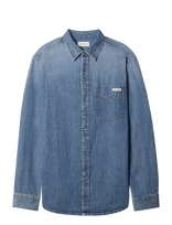 Calvin Klein Jeans - Essntl Clssc Ck Vintage Indigo S - Džinsiniai marškiniai - Mėlyna