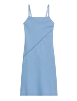 Calvin Klein Jeans - Bias Cut Denim Soft Dress Lightw - Džinsinė suknelė - Mėlyna