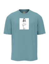 Calvin Klein - Obsession Relaxed Tee - Marškinėliai trumpomis rankovėmis - Mėlyna