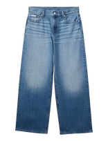 Calvin Klein Jeans - Low Rise Baggy Indigo Spruce - Platūs džinsai - Mėlyna