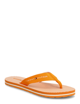 Tommy Hilfiger - Th Ithaca Stripe Summer Sandal - Šlepetės - Oranžinė