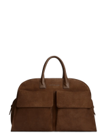 Tommy Hilfiger - Th Soft Suede Duffle - Sportinis krepšys - Ruda