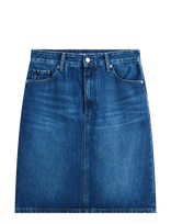 Tommy Hilfiger - Dnm New Doreen Knee Skirt Rw - Džinsinis sijonas - Mėlyna