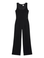 Calvin Klein - Scuba Crepe Sl Jumpsuit - Kombinezonas - Juoda