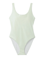 Calvin Klein - Scoop Back One Piece - Maudymosi kostiumėlis - Žalia