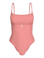 Calvin Klein - One Piece - Maudymosi kostiumėlis - Koralinė spalva