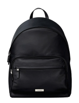 Calvin Klein - Sleek Round Backpack - Kuprinė - Juoda